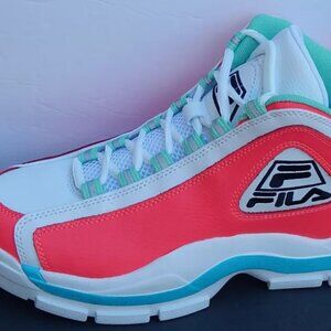 BRAND NEW Fila Grant Hill 2 'Neon Orange Glow White' Women's Size 7.5